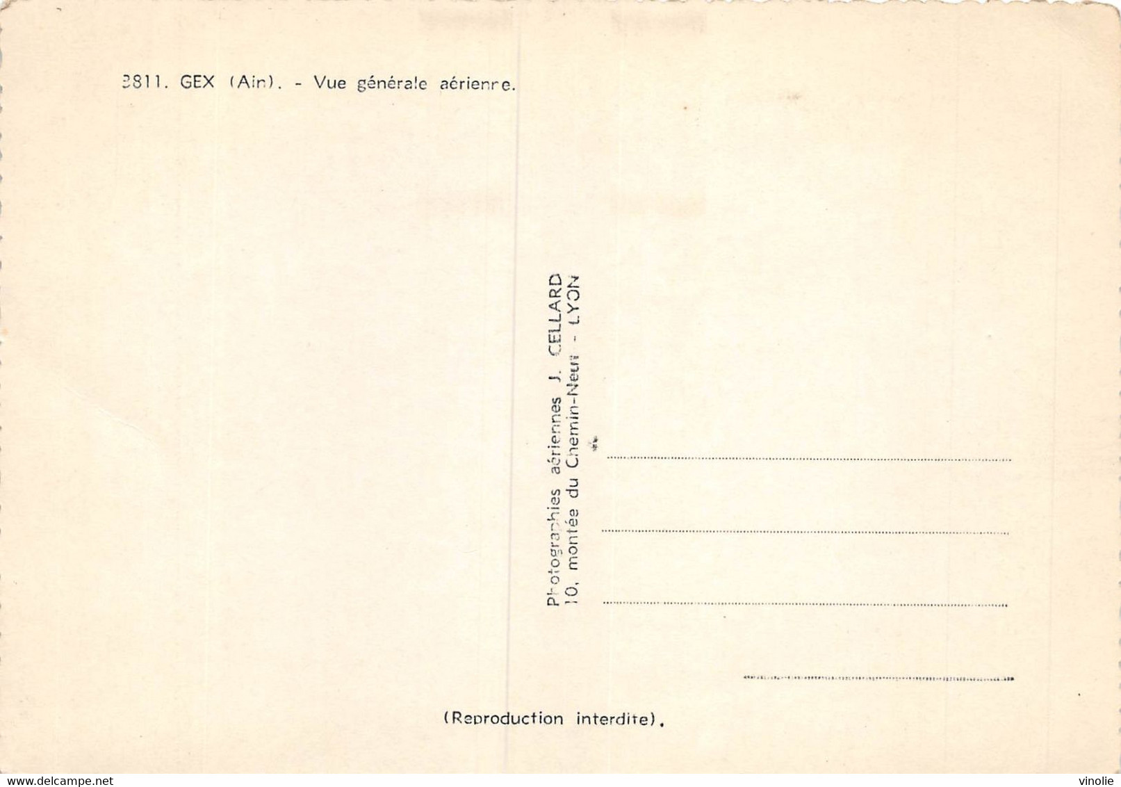 P-FL-M-22-301 : GEX VUE AERIENNE - Gex