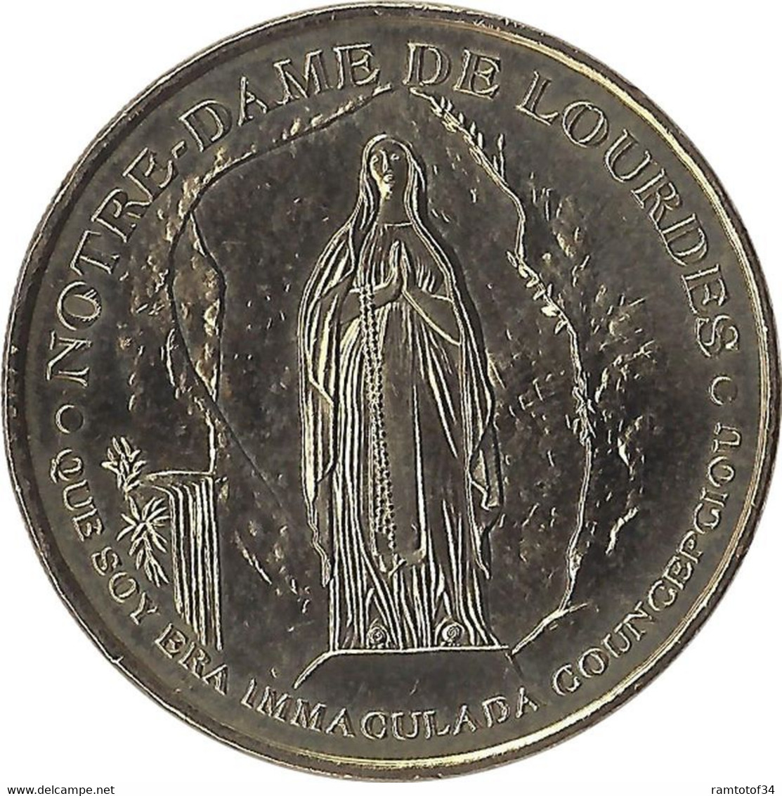 2004 MDP216 - LOURDES 1 - Sanctuaires De Notre Dame / MONNAIE DE PARIS - 2004