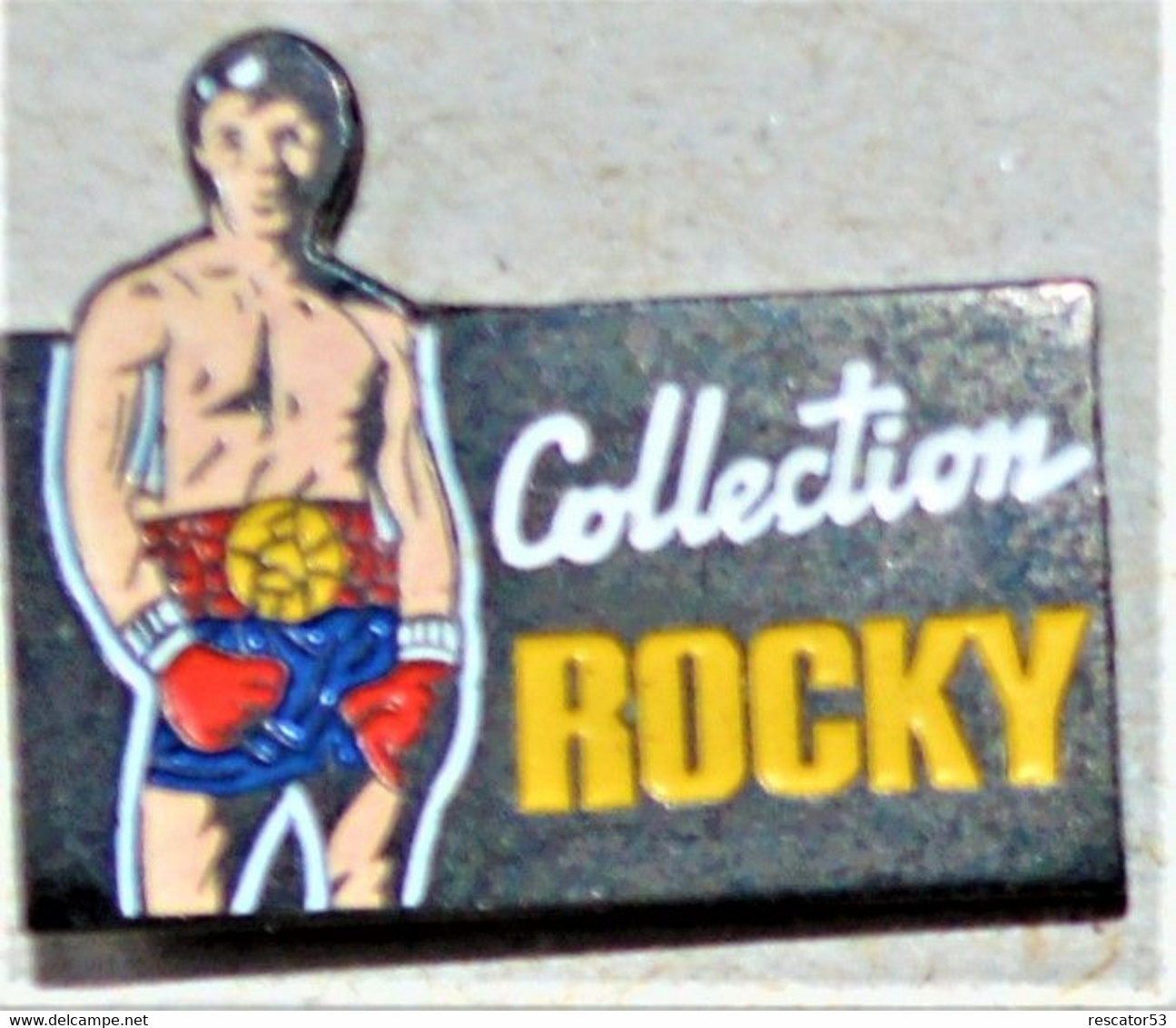 Pin's Vintage Cinéma Collection Rocky  Années 80-90 - Cinéma