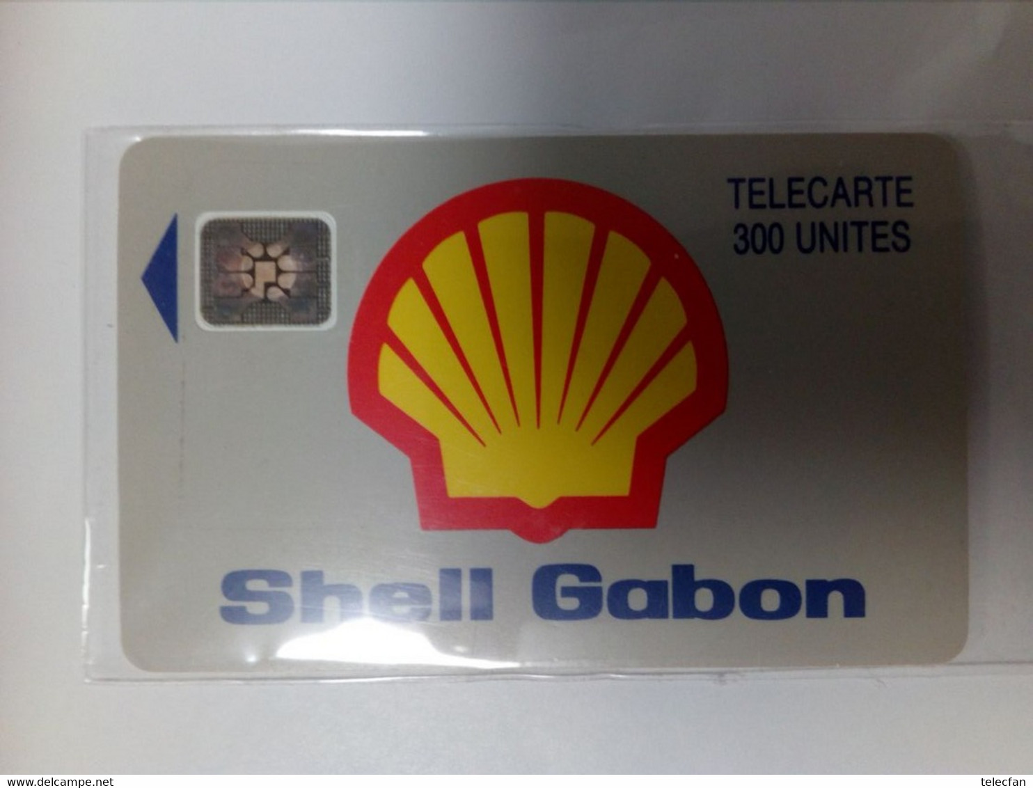 GABON PRIVEE SHELL GABON 300U SC4 UT N° 35020 IMPACTS - Gabun