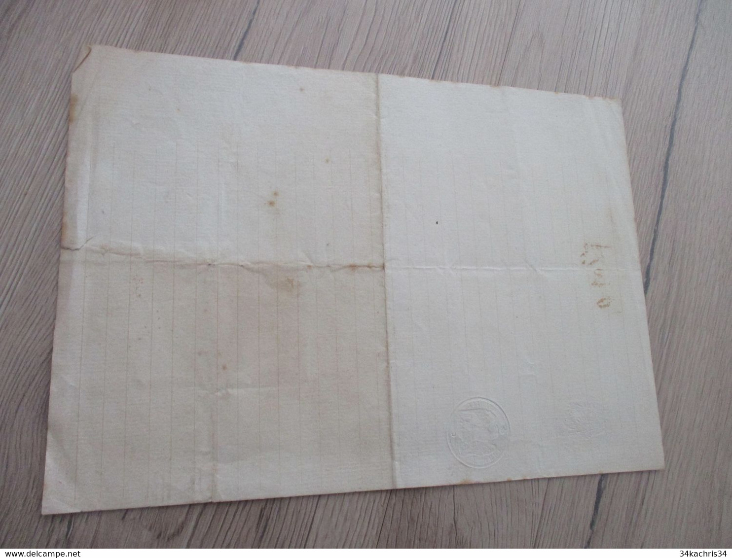JF  Hérault   Vendargues Certification Bonne Conduites Et Mœurs   Robert 1867 Autographe Du Maire - Manuscripts