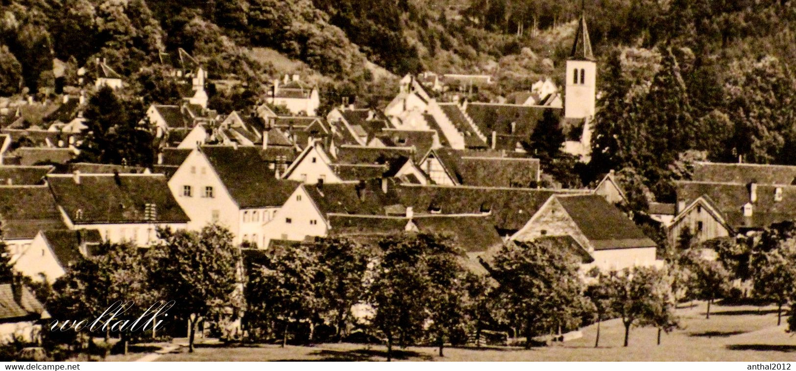 Rarität Wohnhäuser Kirche In Sulzburg Schwarzwald Verlag A. Weber Awuco R 111 - Staufen