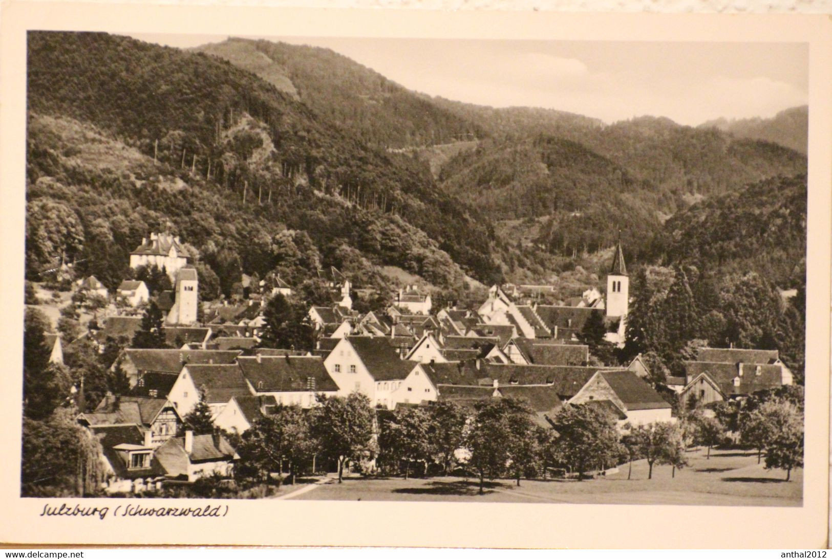 Rarität Wohnhäuser Kirche In Sulzburg Schwarzwald Verlag A. Weber Awuco R 111 - Staufen