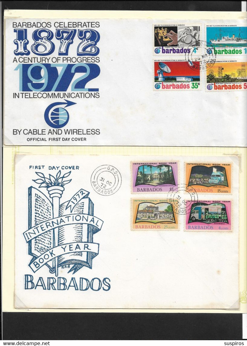 BARBADOS  17   FDC   Used  Different Topics - Barbades (1966-...)