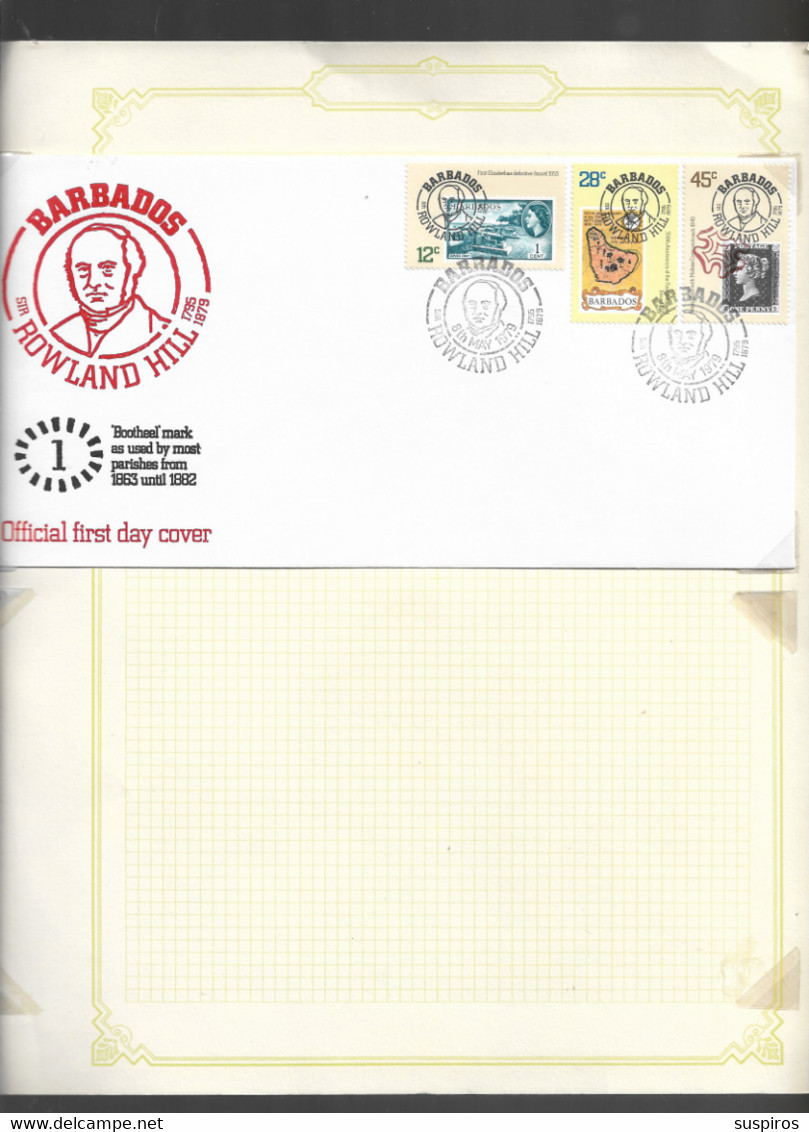 BARBADOS  17   FDC   Used  Different Topics - Barbados (1966-...)