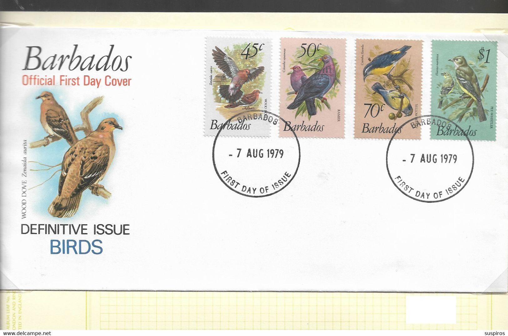 BARBADOS  17   FDC   used  different topics