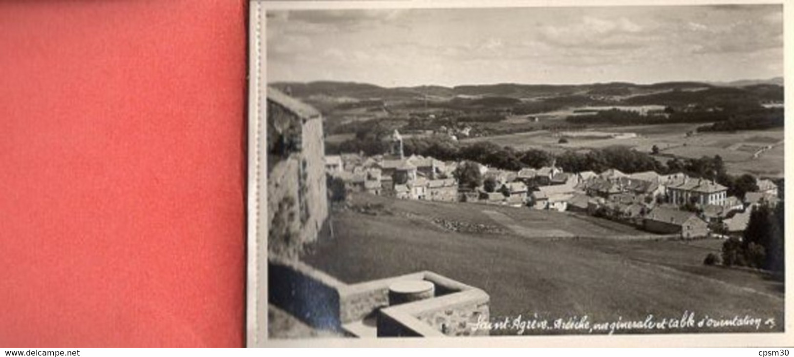 CP St Agrève, Vue Générale, Etc... - Saint Agrève