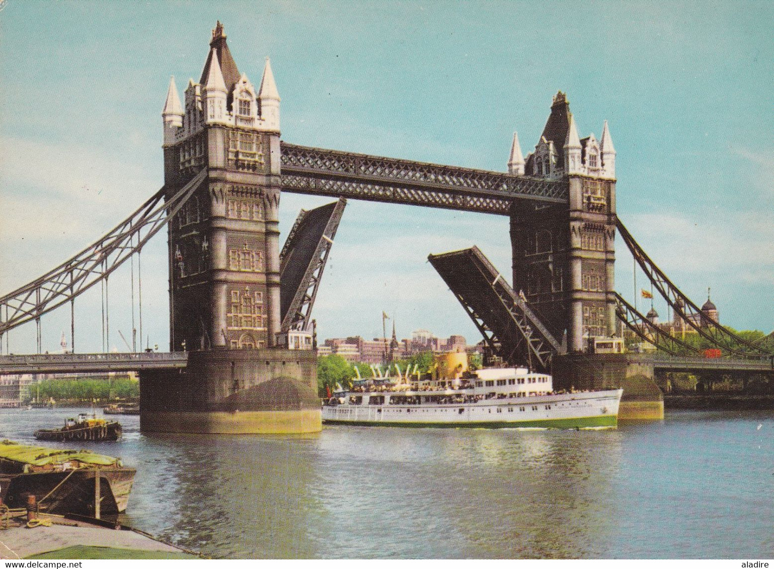 London, England - TOWER BRIDGE - Le Pont De La Tour Sur La Tamise à Londres - CPA - River Thames