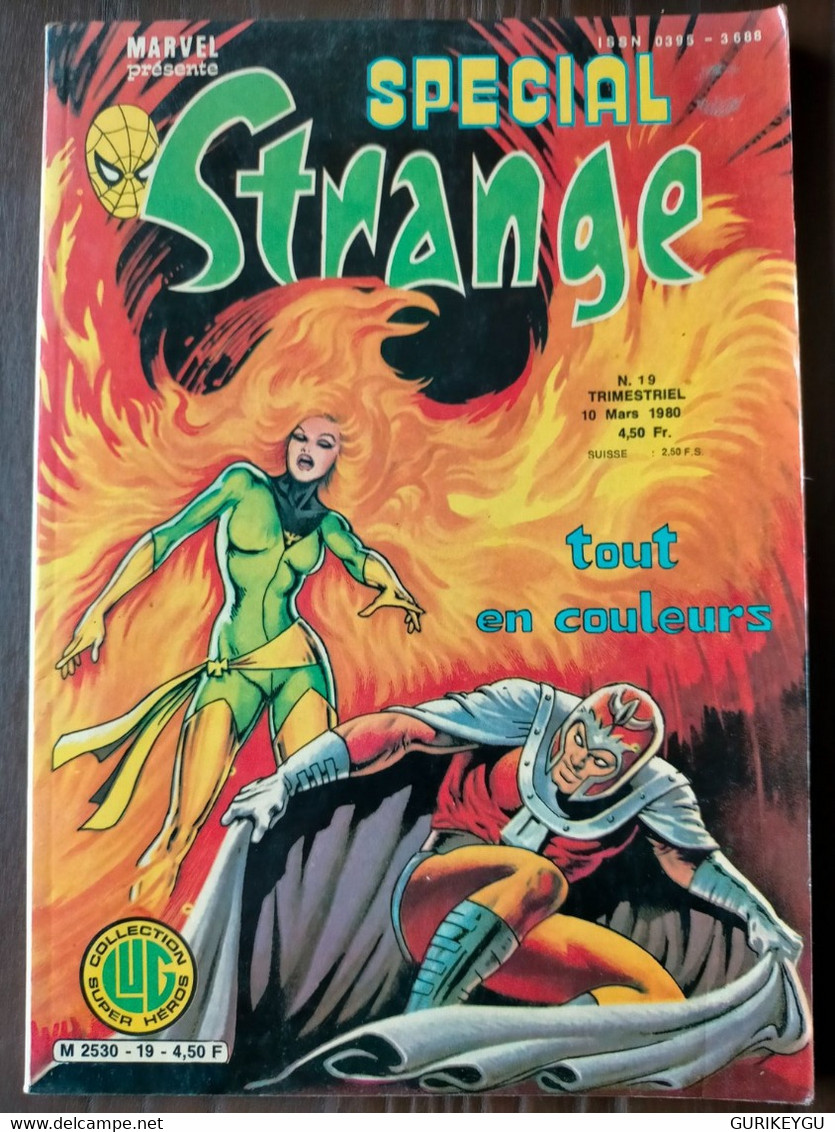 STRANGE Special  N° 19   Les  X-MEN L'araignée La Chose LUG 10/03/1980 BIEN ++ - Strange