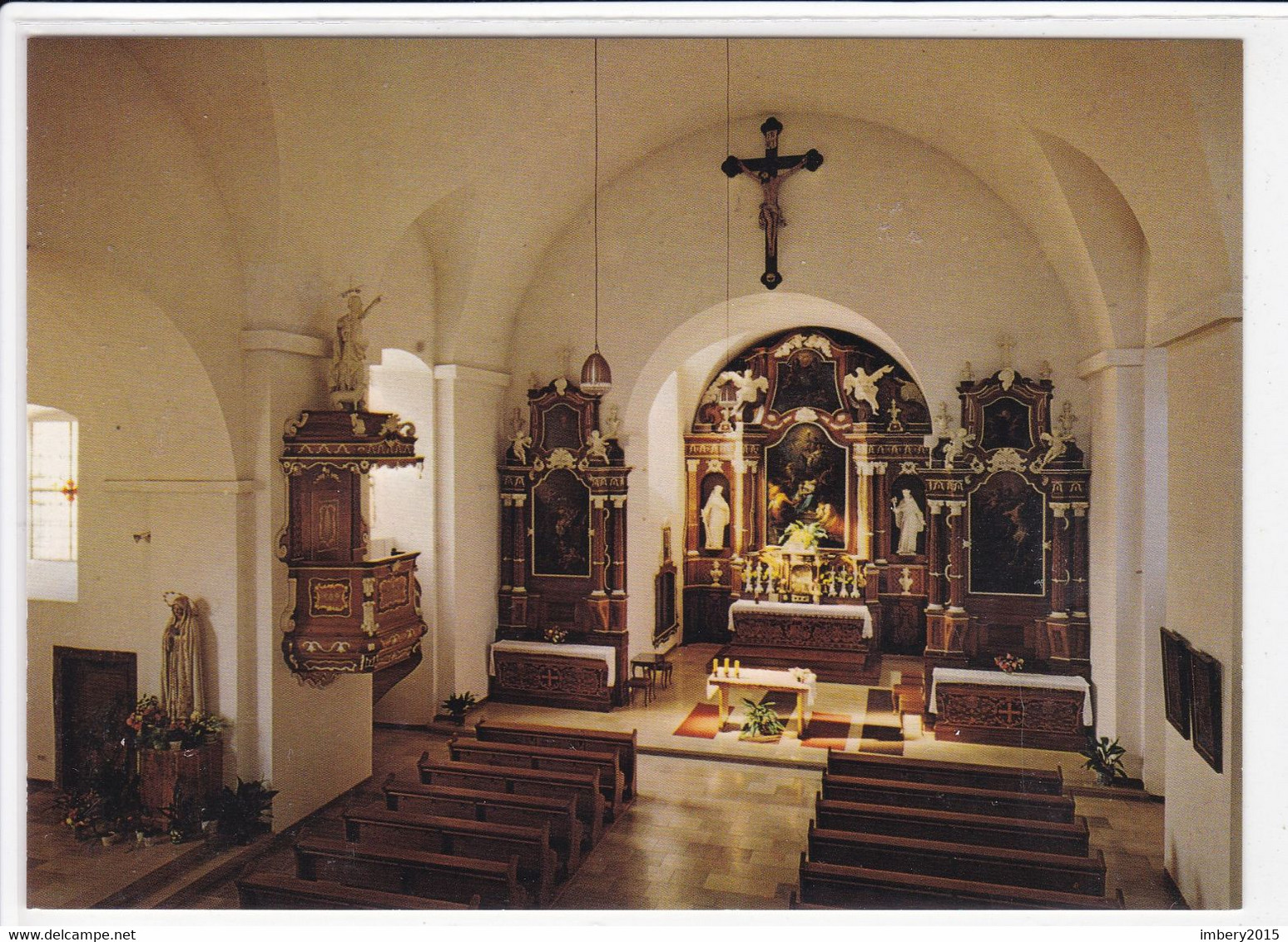 NÖ Ak  SCHEIBBS, Klosterkirche Der Kapuziner, Bilder V. Kremser Schmidt, Niederösterreich Ansichtskarte - Scheibbs