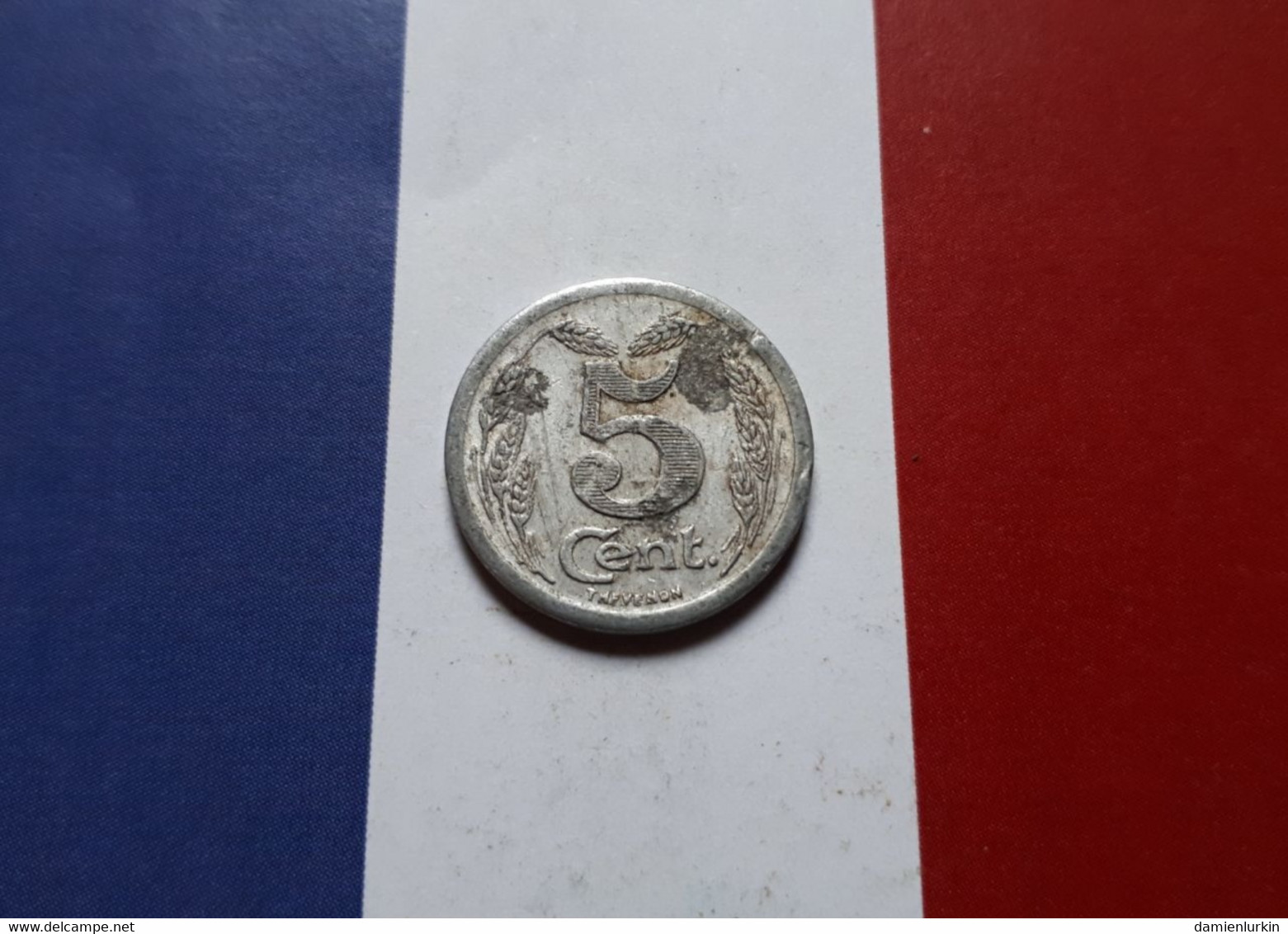 FRANCE EVREUX 5 CENTIMES NECESSITE 1921 CHAMBRE DE COMMERCE FRAPPE MONNAIE - Monétaires / De Nécessité