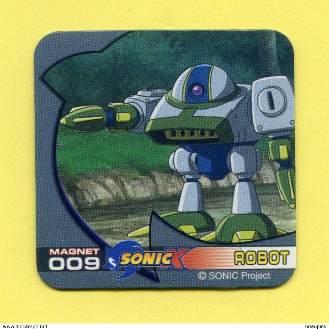 MAGNET AIMANT SONIC ( Sega )  ROBOT  N9 - Personajes
