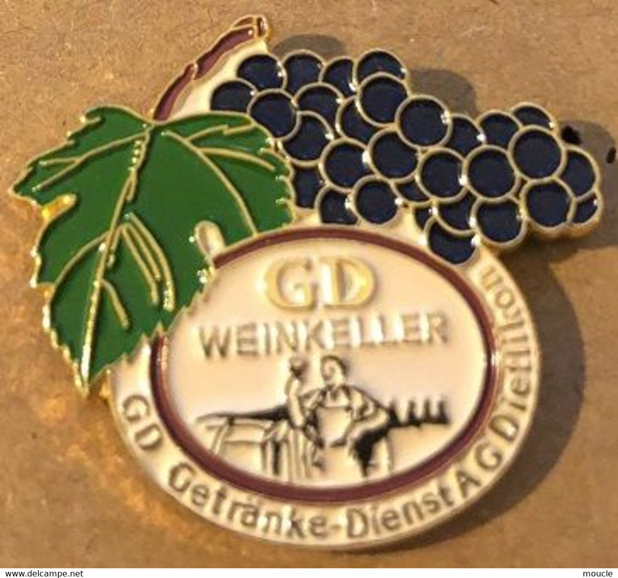 VIN - WINE - GD WEIN KELLER - RAISINS - FEUILLE DE VIGNE - GETRÄNKE - DIENST AG - DIETLIKON - SUISSE - SCHWEIZ - (23) - Dranken