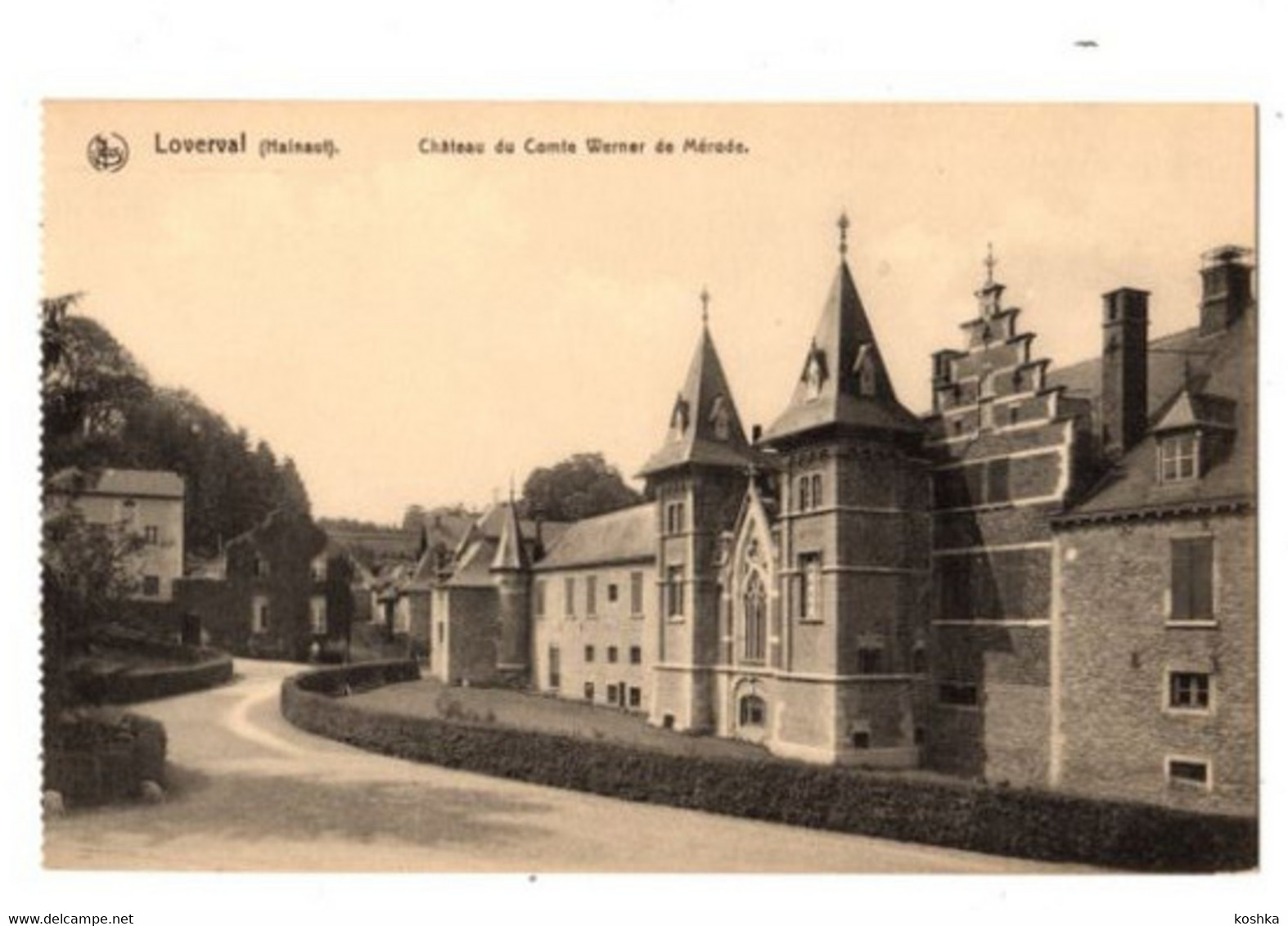LOVERVAL - Château De Comte Werner De Mérode - Non Envoyée - édition Nels No 41 - Gerpinnes