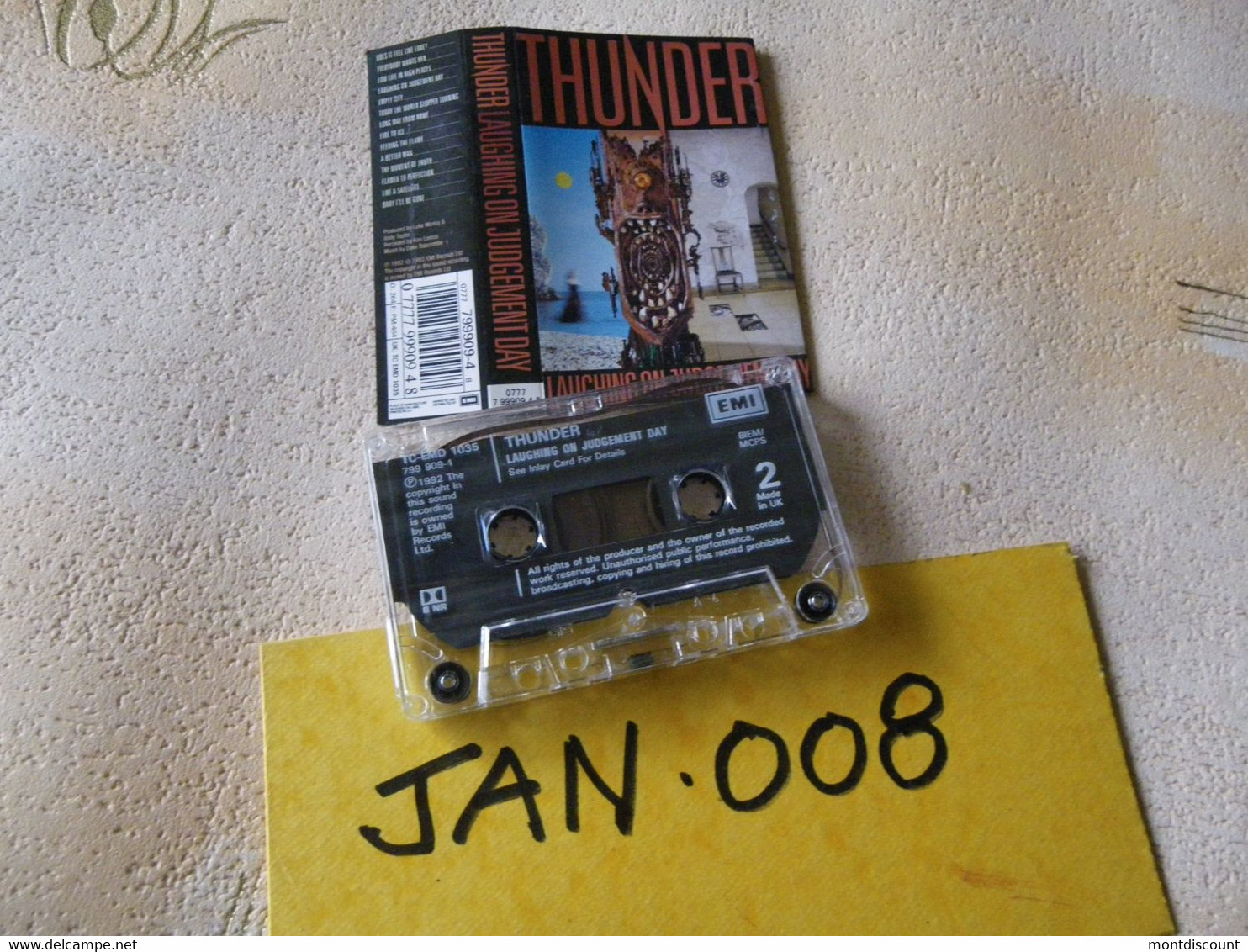 THUNDER K7 AUDIO VOIR PHOTO...ET REGARDEZ LES AUTRES (PLUSIEURS) (JAN 008) - Cassettes Audio