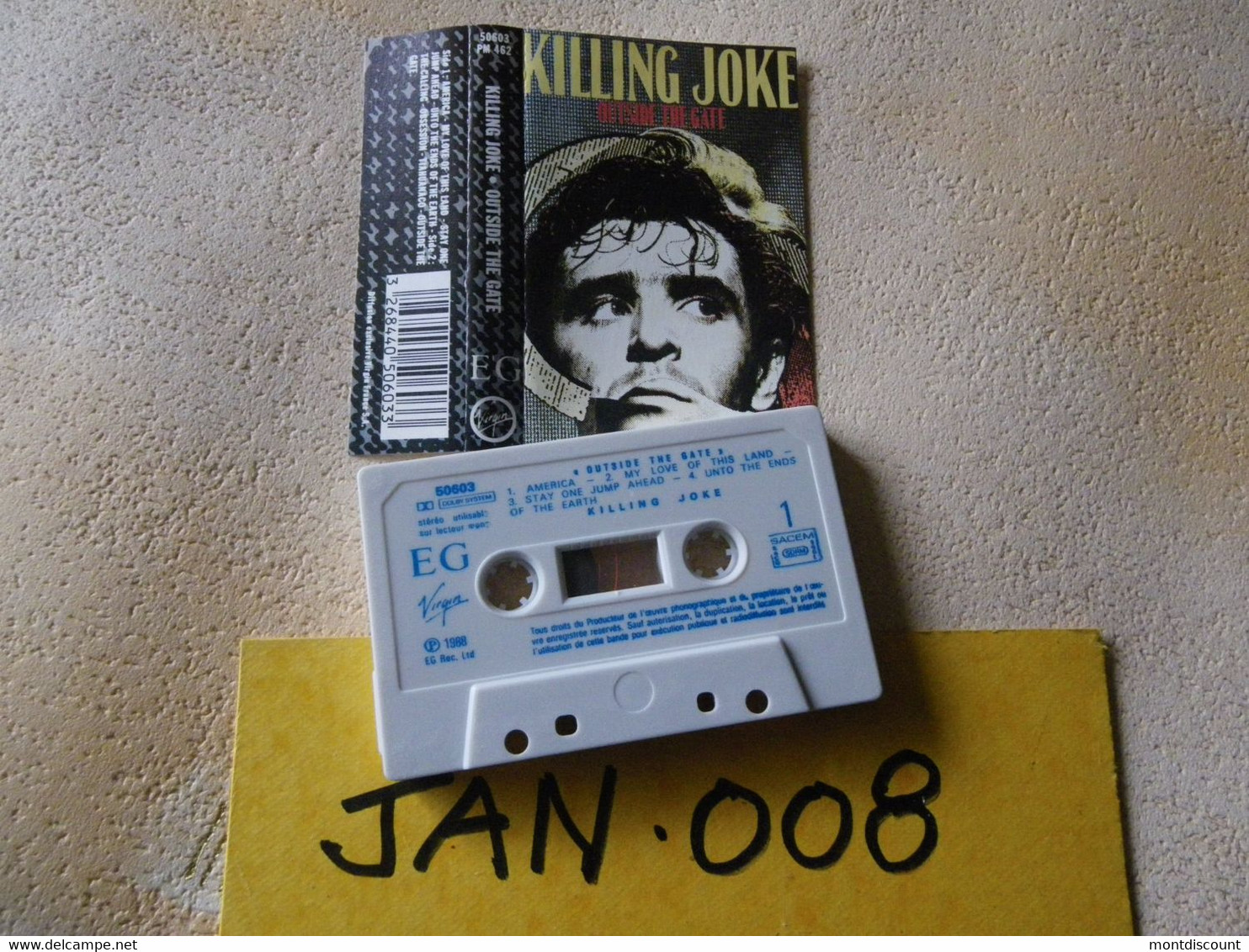 KILLING JOKE K7 AUDIO VOIR PHOTO...ET REGARDEZ LES AUTRES (PLUSIEURS) (JAN 008) - Cassettes Audio