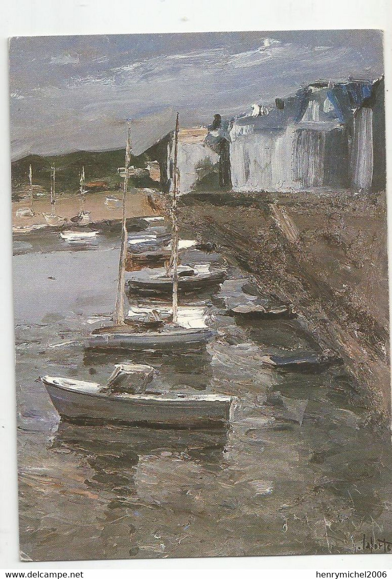 Royaume Uni - Guernsey St Peter Port - Painting By Georges Laporte - Guernsey