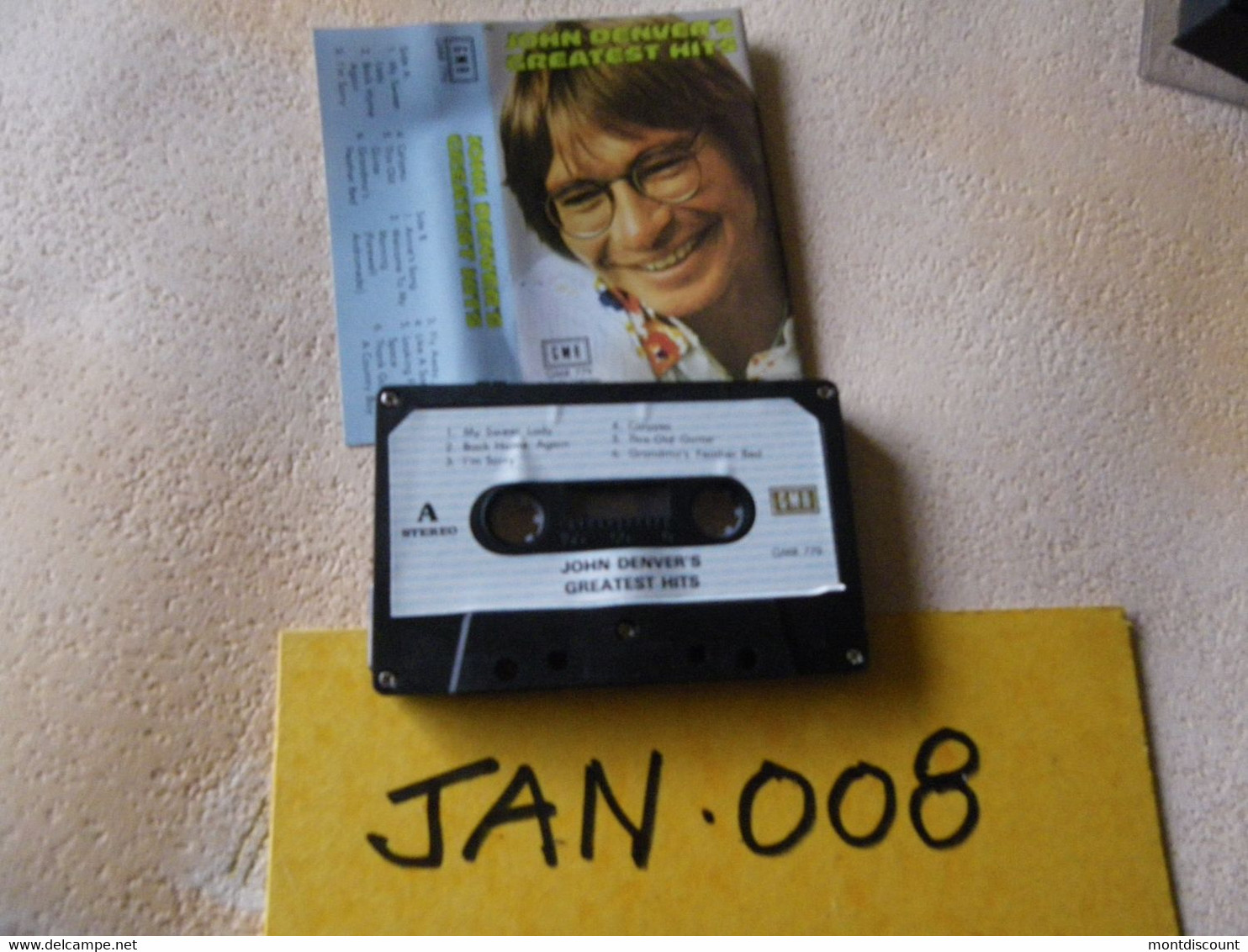 JOHN DENVER'S K7 AUDIO VOIR PHOTO...ET REGARDEZ LES AUTRES (PLUSIEURS) (JAN 008) - Cassettes Audio