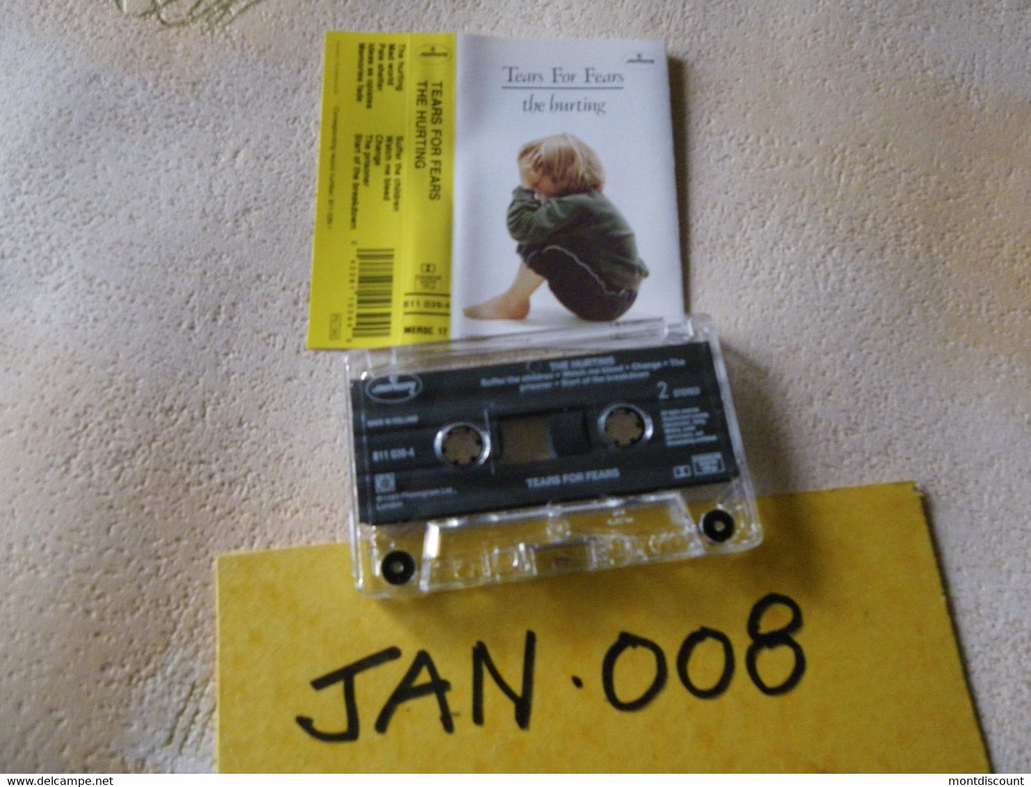 TEARS FOR FEARS K7 AUDIO VOIR PHOTO...ET REGARDEZ LES AUTRES (PLUSIEURS) (JAN 008) - Cassettes Audio