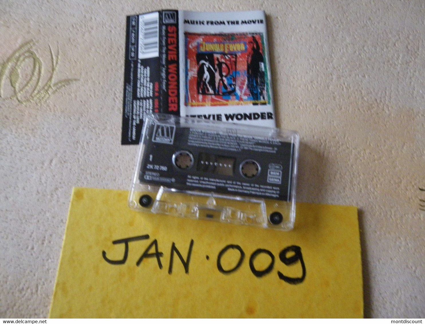 STEVIE WONDER K7 AUDIO VOIR PHOTO...ET REGARDEZ LES AUTRES (PLUSIEURS) (JAN 009) - Cassettes Audio