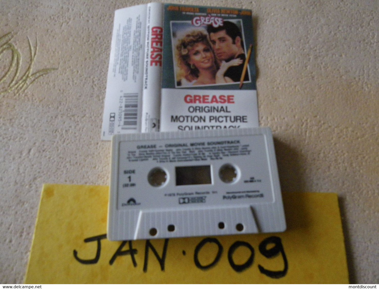 GREASE K7 AUDIO VOIR PHOTO...ET REGARDEZ LES AUTRES (PLUSIEURS) (JAN 009) - Cassettes Audio