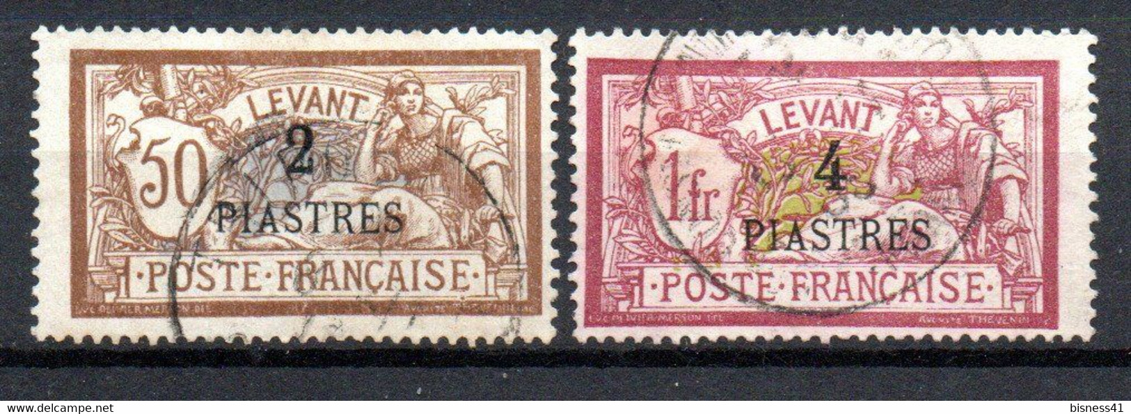 Col24 Colonies Levant N° 20 & 21 Oblitéré  : 6,00 € - Unused Stamps