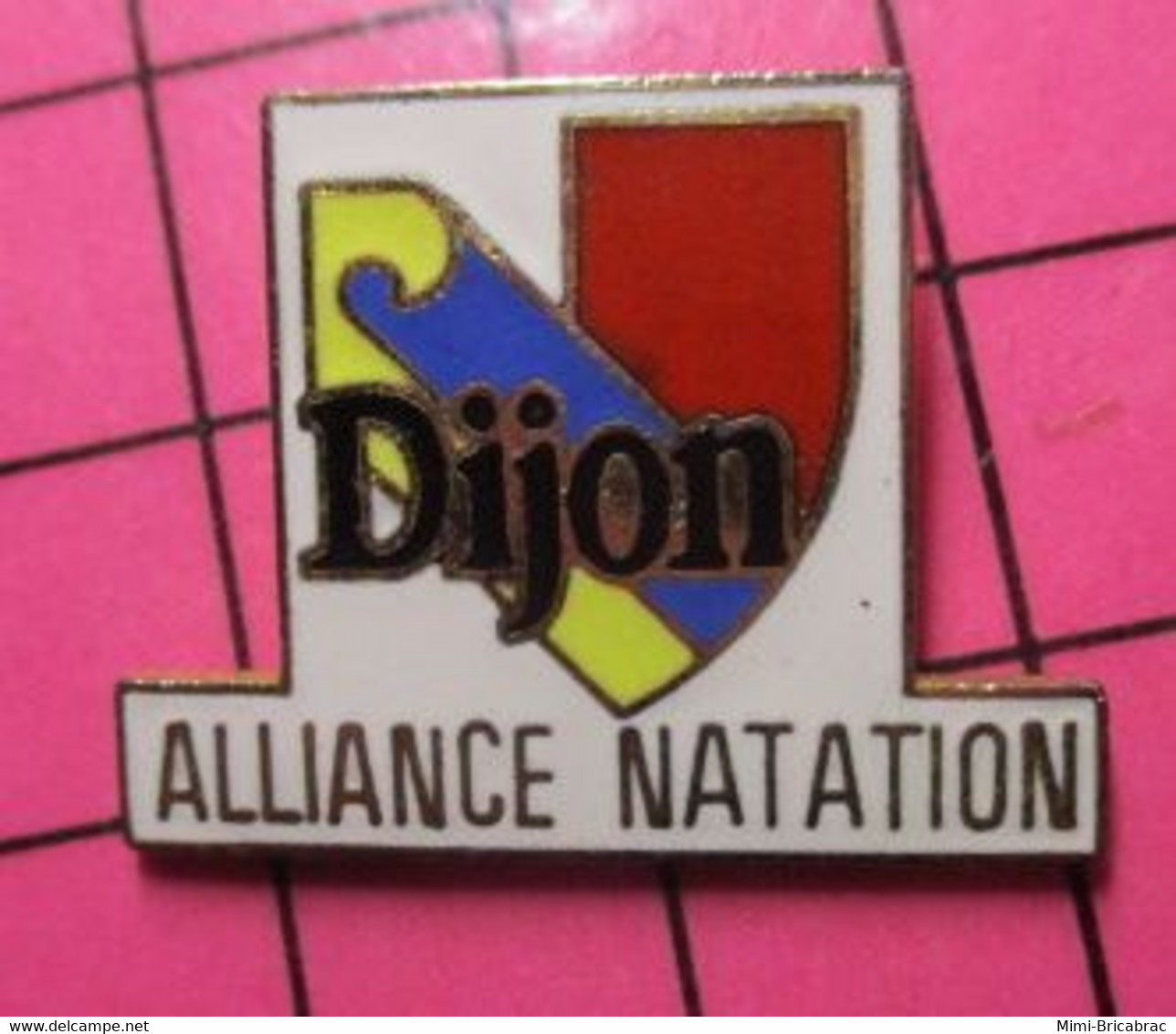 313i Pin's Pins / Beau Et Rare / THEME : SPORTS / CLUB DIJON ALLIANCE NATATION - Natation