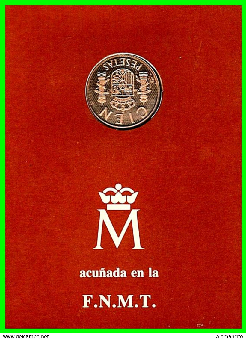 ESPAÑA MONEDAS 100 PESETAS PRUEBA NUMISMATICA 1982 CALIDAD : S/C PESO: 9,25 GS DIAMETRO: 24,5 MM JUAN CARLOS I - Sets Sin Usar &  Sets De Prueba