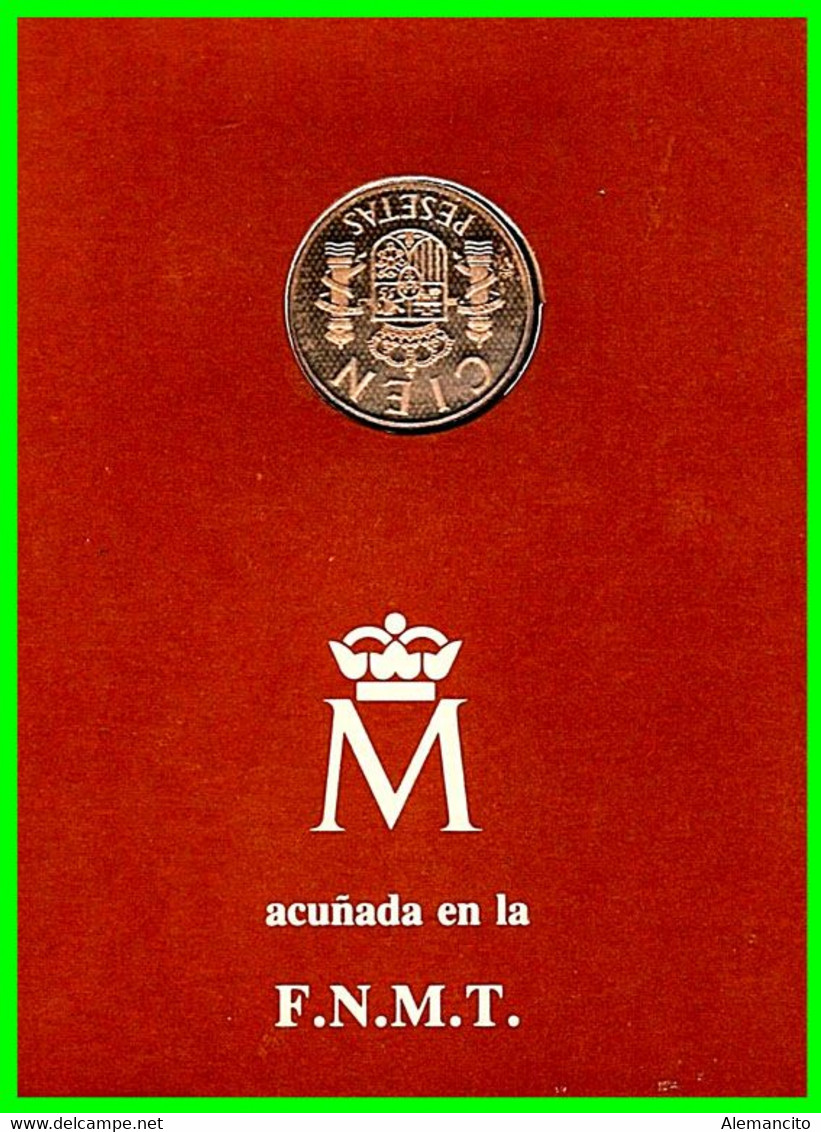 ESPAÑA MONEDAS 100 PESETAS PRUEBA NUMISMATICA 1982 CALIDAD : S/C PESO: 9,25 GS DIAMETRO: 24,5 MM JUAN CARLOS I - Mint Sets & Proof Sets