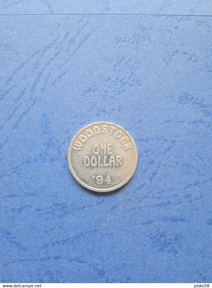 Woodstock One Dollar '94 - Notgeld