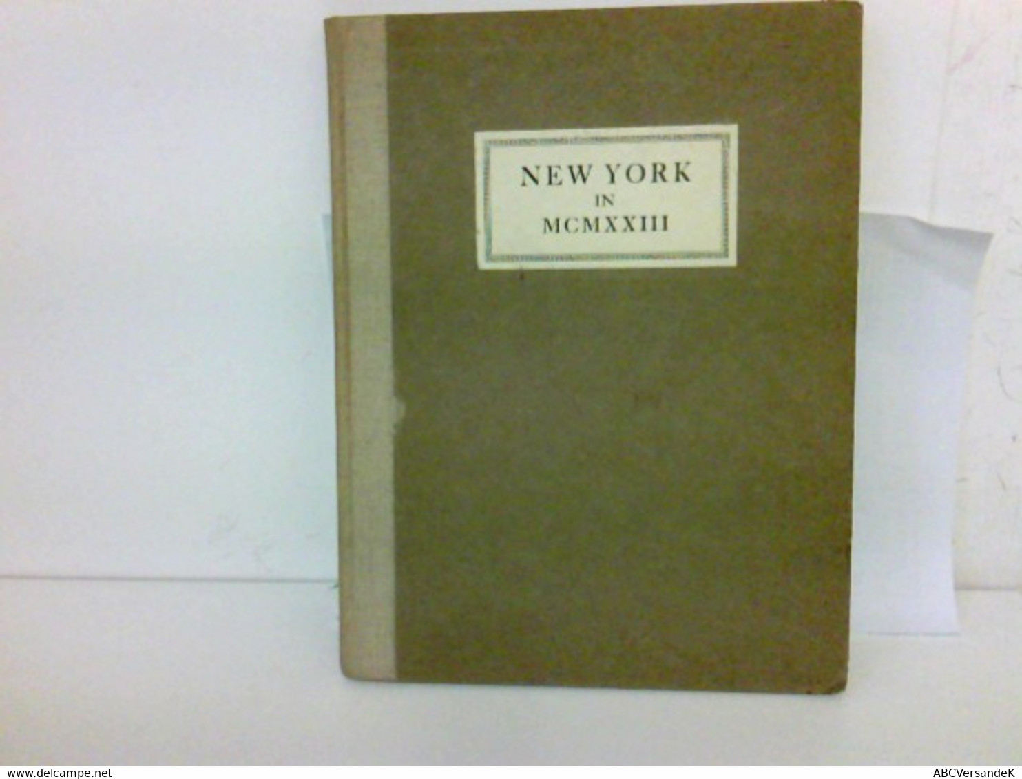 New York In MCMXXIII (1923) - Fotografía
