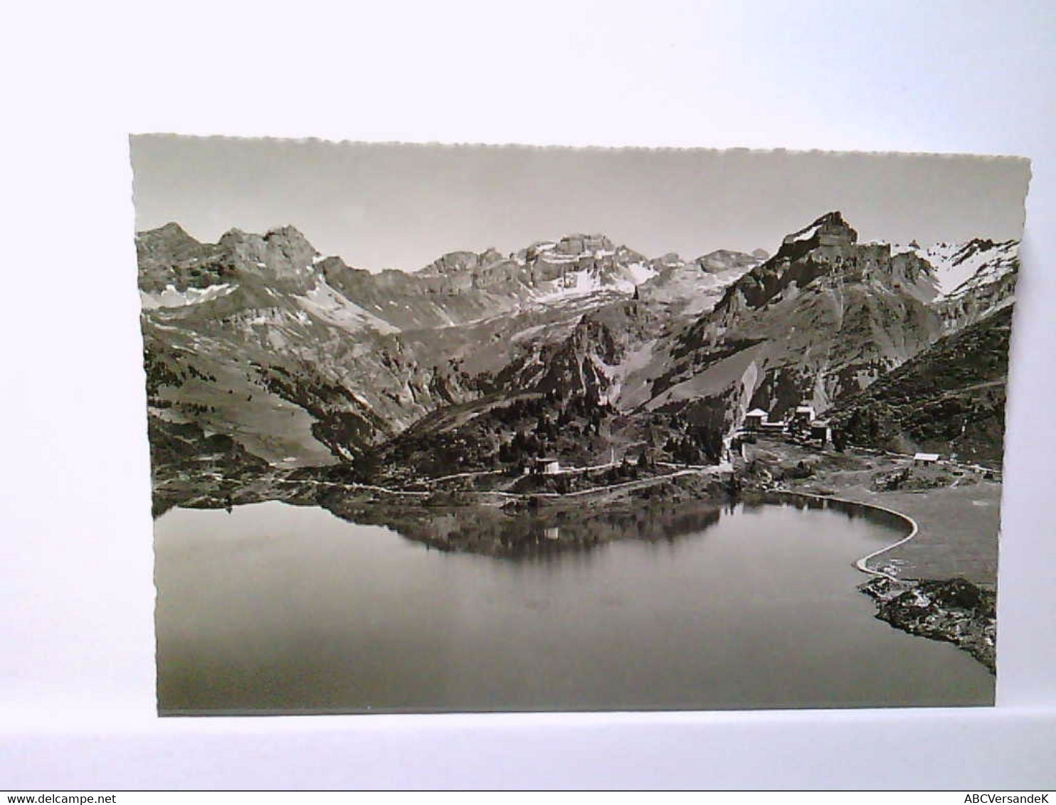 AK Engelberg/Schweiz, Trübsee Mit Hahnen, Panoramaansicht, Ungelaufen. - Trub