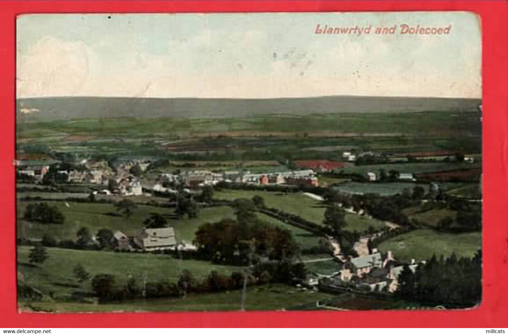 UK BRECONSHIRE    LLANWRTYD + DOLECOED Pu 1908 - Breconshire