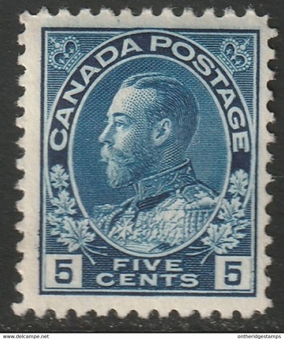 Canada 1914 Sc 111 Mi 95 Yt 95 MLH* - Unused Stamps