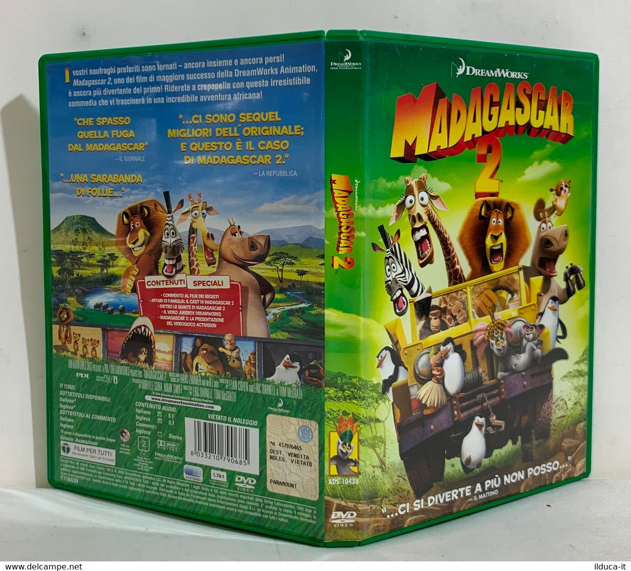 I102338 DVD - Madagascar 2 - DreamWorks - Dibujos Animados