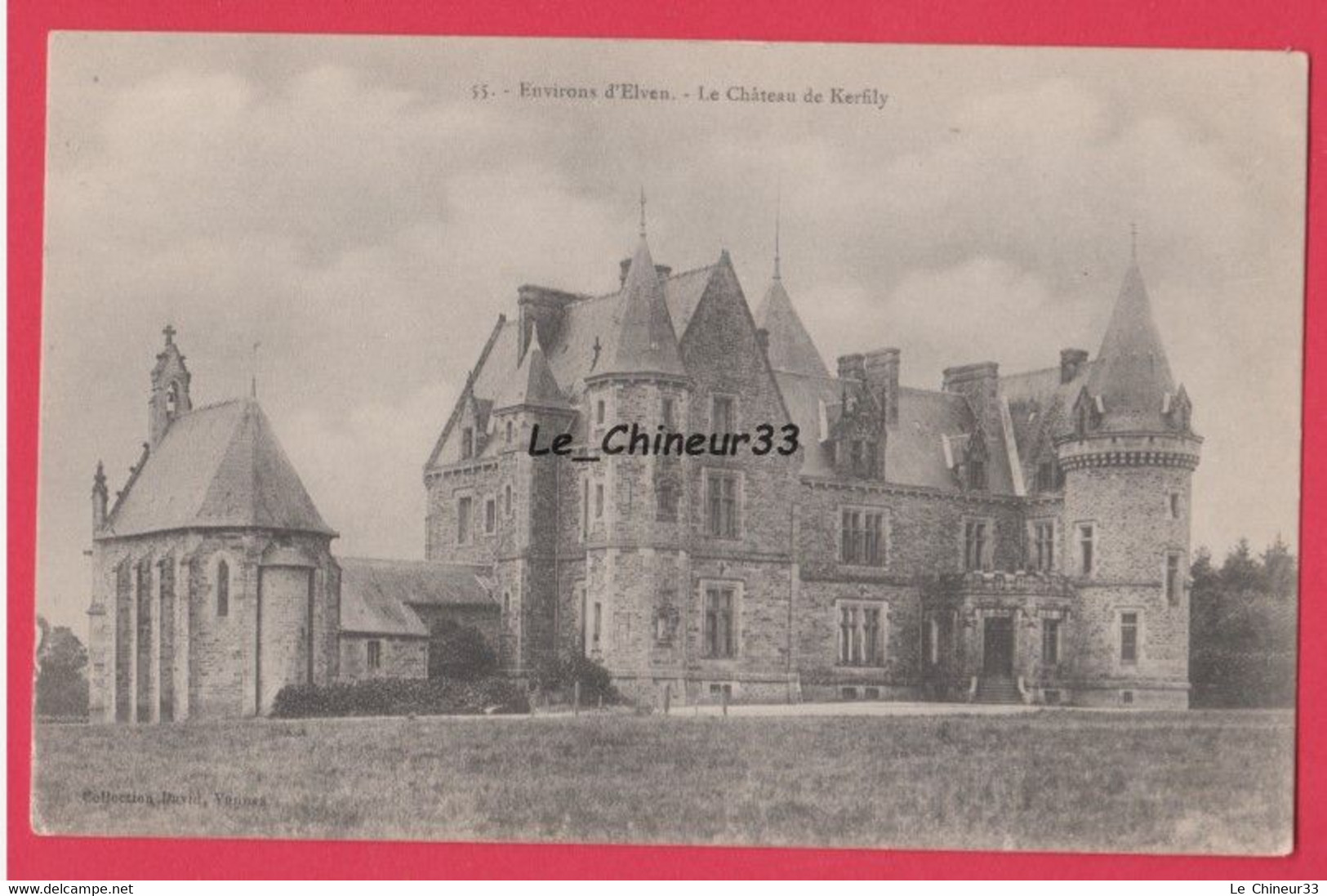 56 - ELVEN - ( Environs )--le Chateau Kerfily - Elven