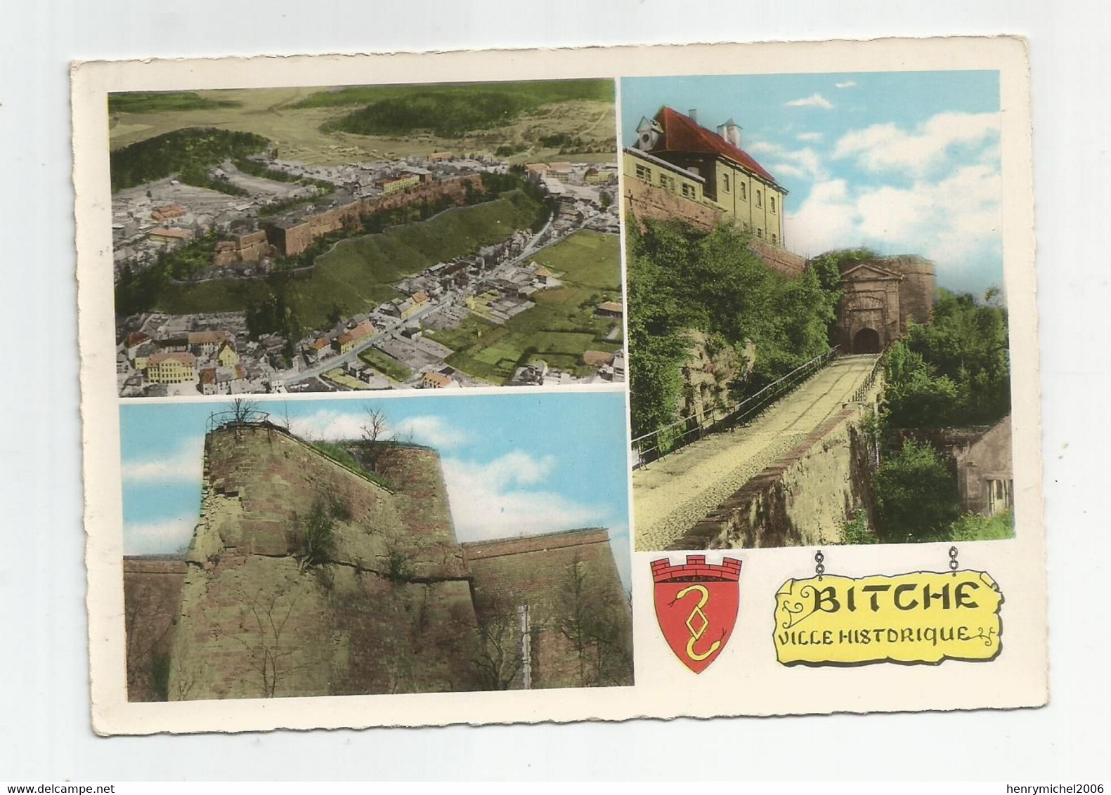57 Moselle Bitche Ville Historique Sa Citadelle Et Ses Forts Ed André Pierron - Bitche