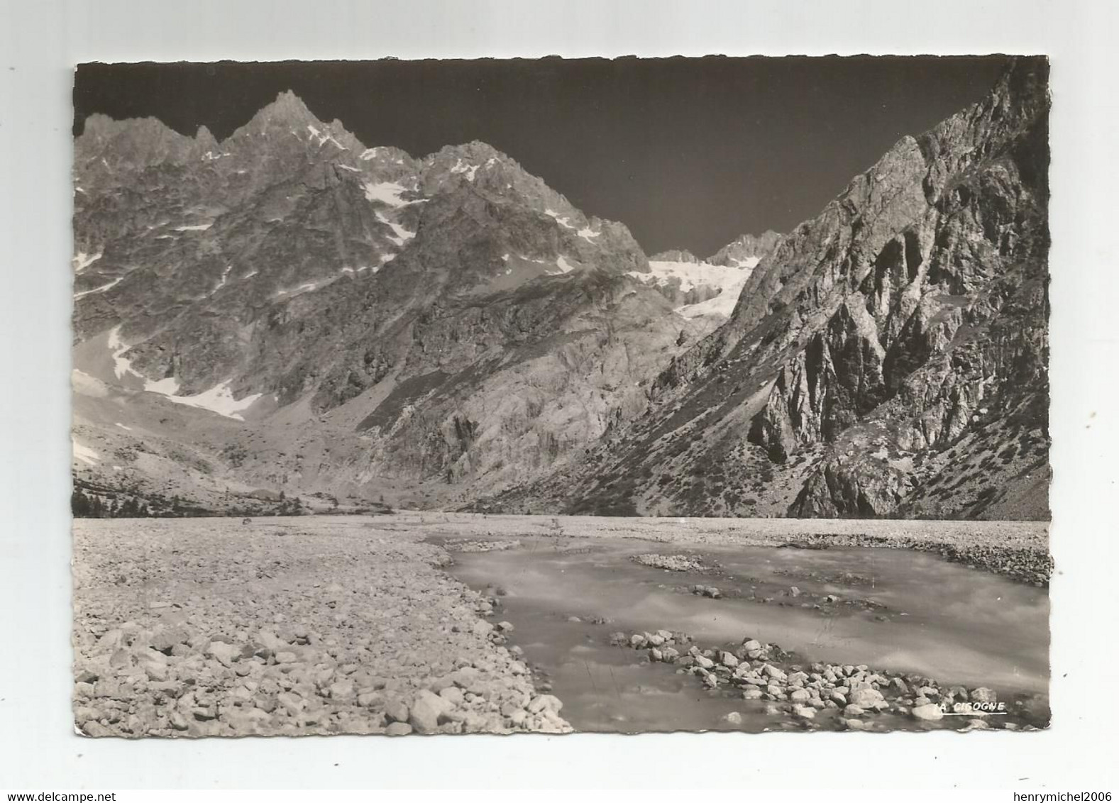 05 Hautes Alpes Vallouise Glacier Blanc Et Torrent De St Pierre - Sonstige & Ohne Zuordnung