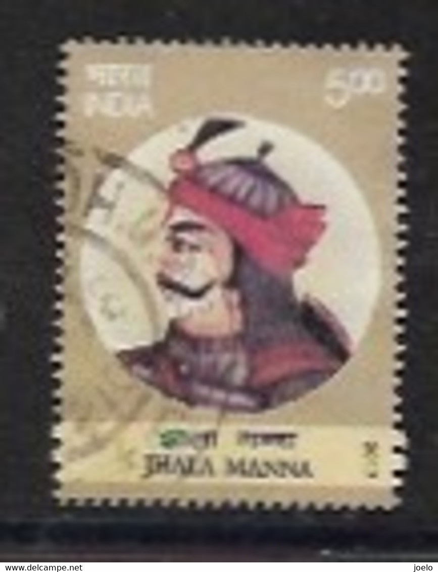 INDIA 2017 JHALA MANNA WARRIOR - Used Stamps