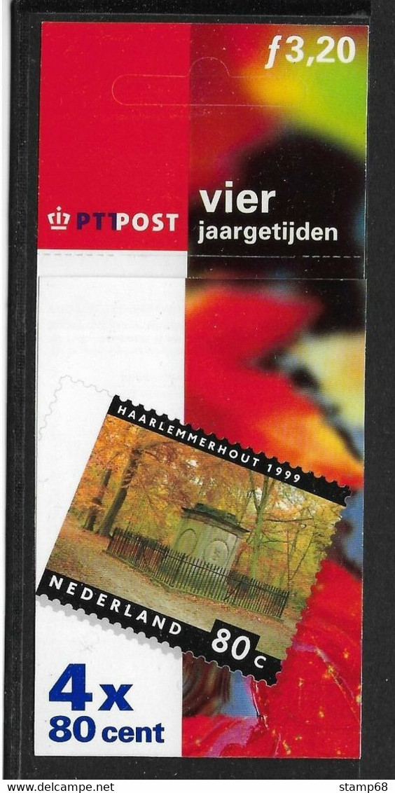 Nederland NVPH PB53c Vier Jaargetijden Herfst 1999 MNH Postfris Flora - Libretti