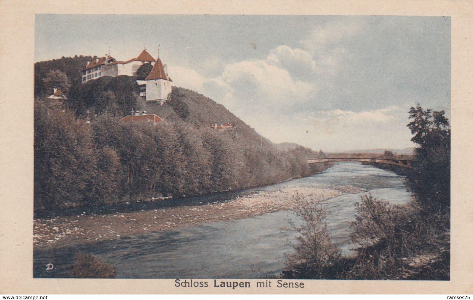 (212)  CPA  Schloss  Laupen Mit Sens - Laupen