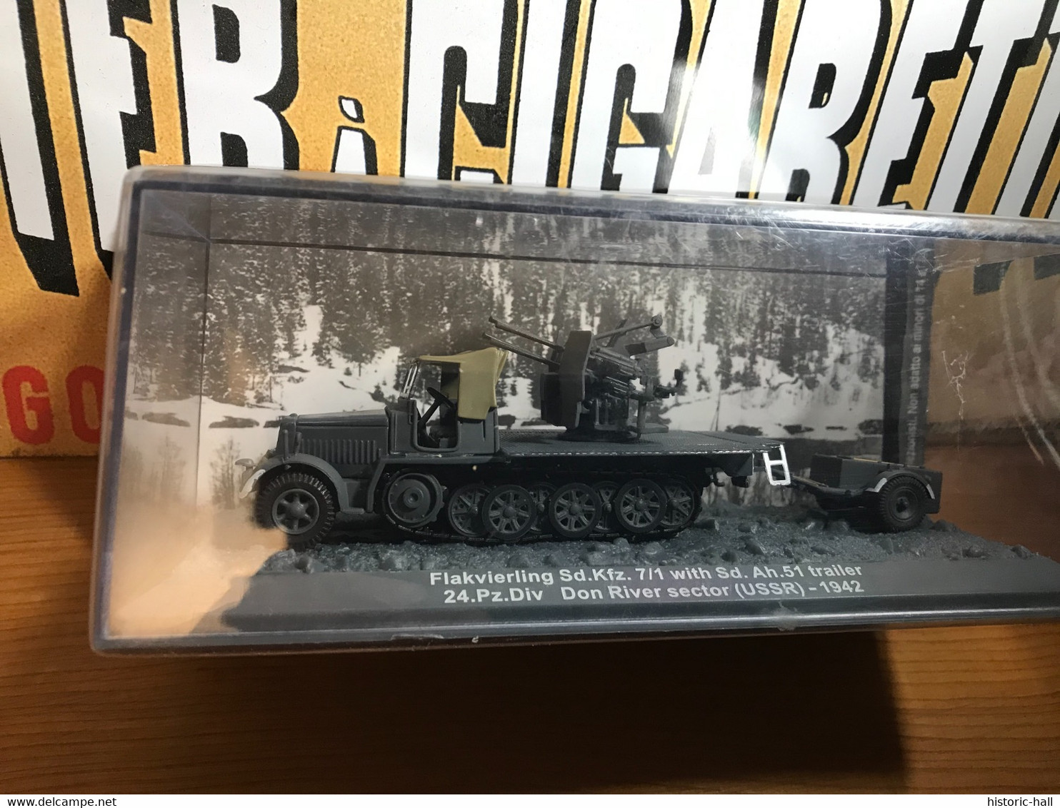 Canon Anti Aerien - Flakvierling Sd.kfz.7/1 With Sd.Ah.51 Trailer ,24.Pz.Div Don - Chars