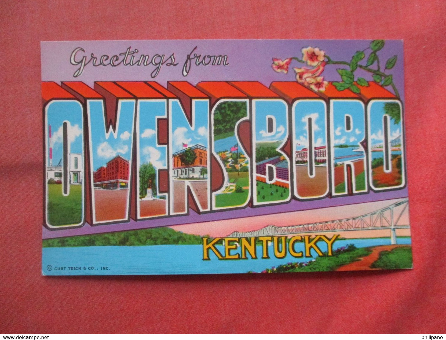 Greetings.  Owensboro Kentucky > Owensboro R     Ref  5398 - Owensboro