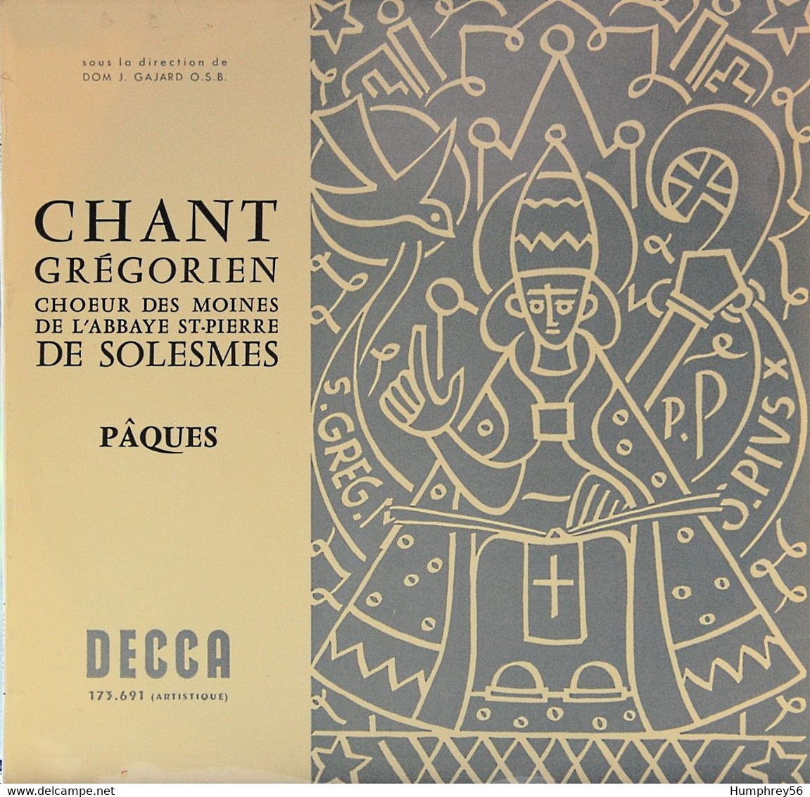 Choeur Des Moines De L'abbaye Saint-Pierre De Solesmes & Dom Joseph GAJARD - Chant Grégorien - Chants Gospels Et Religieux