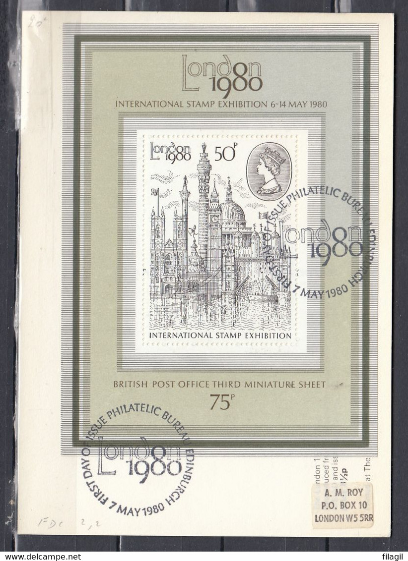 FDC Van Edinburgh - 1971-1980 Decimal Issues