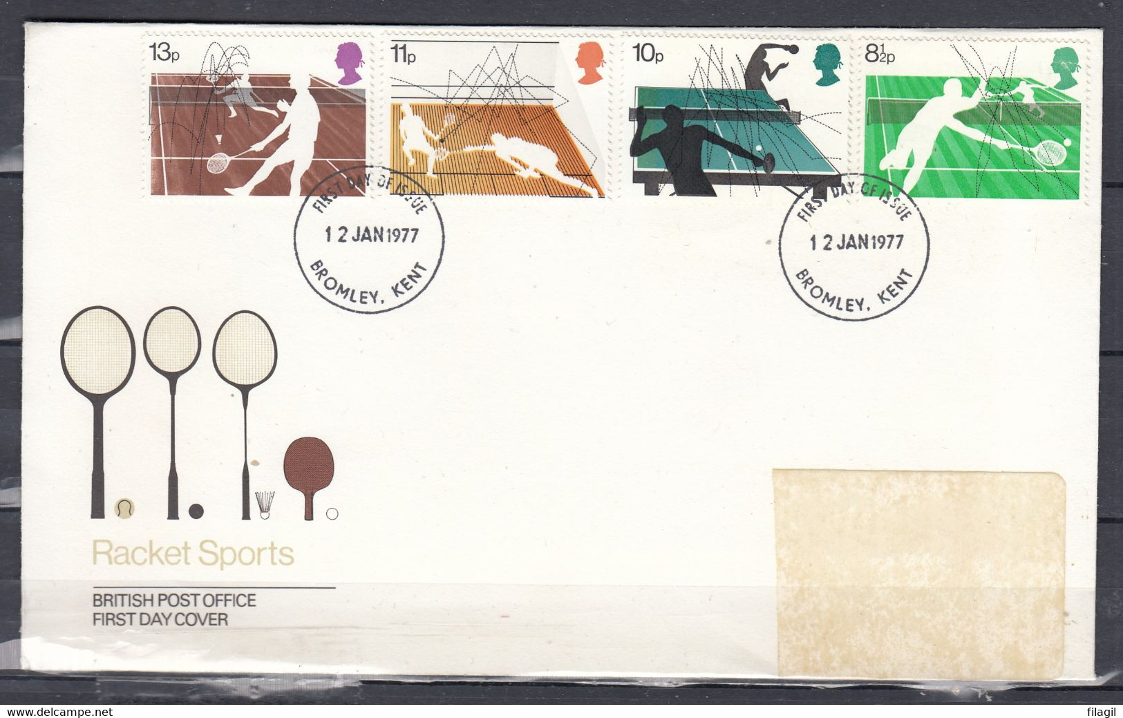 FDC Van Bromley Kent - 1971-1980 Decimal Issues