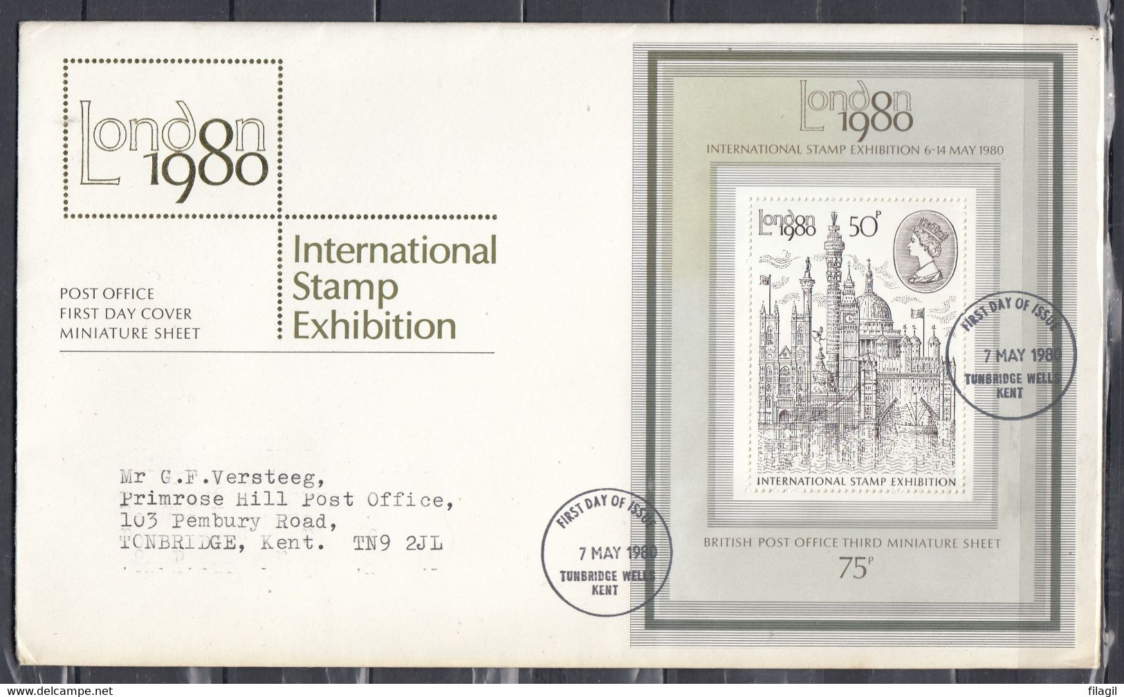 FDC Van First Day Of Issue Philatelic Bureau Edinburgh - 1952-1971 Pre-Decimal Issues