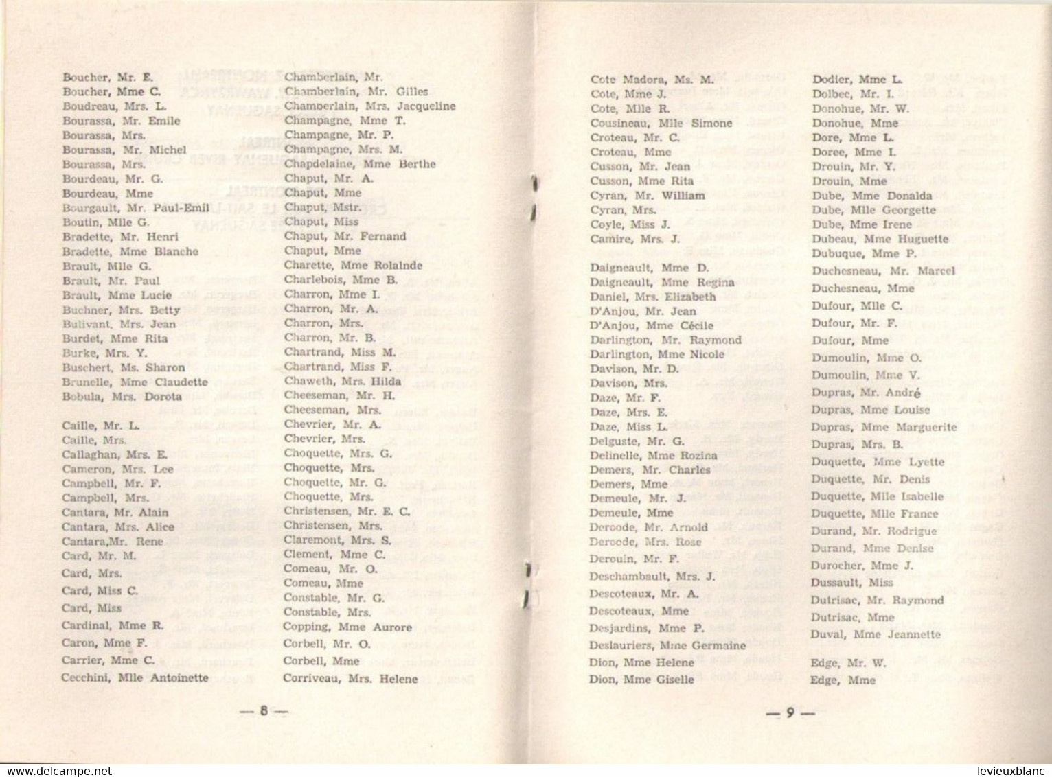 Liste Des Passagers /Lista PasazerowTSS STEFAN BATORY/Polish Ocean Lines/Polskie Linie Ocean Lines /Canada/1983    MAR91 - Other & Unclassified