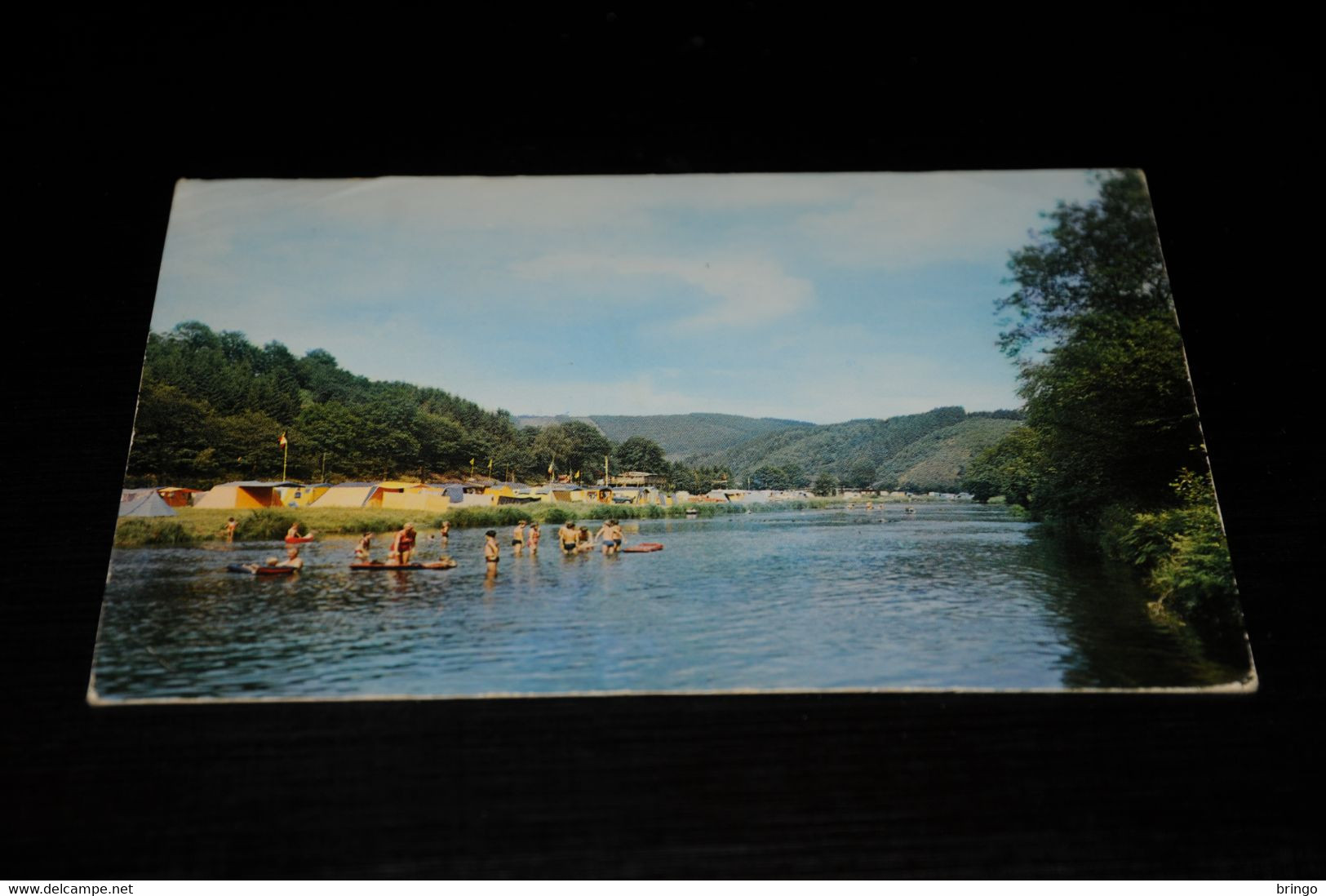 37841-                          CAMPING DE ROGIVAL, CAMP BORDE PAR L'OURTHE, MABOGE, LA ROCHE EN ARDENNE - La Roche