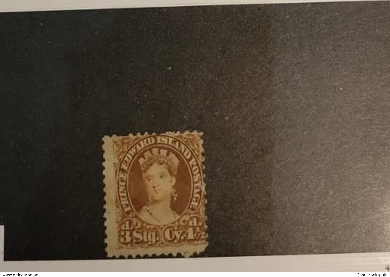 O) 1870 PRINCE EDWAR ISLAND, BRITISH CROWN COLONY, QUEEN VICTORIA, SCT 10. 4 1/2p Brown, XF - Ungebraucht